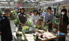 秋の寄せ植えと花の管理講習会