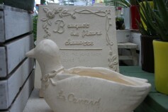 グラスファイバー製　シェリーモンダックポット