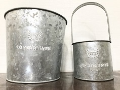 ブリキ鉢
