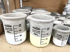 セメントビーカーポット