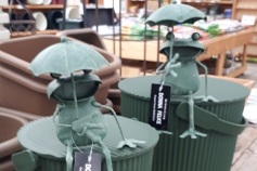 カエルのガーデニング雑貨